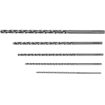 Grąžtai metalui ilgi HSS 3-8mm 5vnt