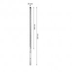 Grąžtas betonui Bosch SDS-max-8X, 18x400x540 mm, 2608900222