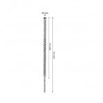 Grąžtas betonui Bosch SDS-max-8X, 28x800x920 mm, 2608900250