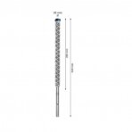 Grąžtas betonui Bosch SDS-max-8X, 32x400x520 mm, 2608900255