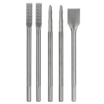 5 dalių kaltų rinkinys MAKITA E-04927, SDS-MAX Premium 5 dalių kaltų rinkinys MAKITA E-04927, SDS-MAX Premium