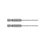 Grąžtas metalui Hex 2,5 mm, 2 vnt.