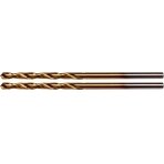 Grąžtas metalui HSS-TIN 2.5 mm, 2vnt. (YT-44633)