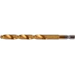 Grąžtas metalui su Hex 6.3 mm (1/4") galu HSS-TiN | 8.5 mm (YT-44769)