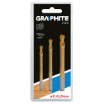 GrąžtasHSS-TiN kpl. 3 vnt. 5, 6, 8 mm
