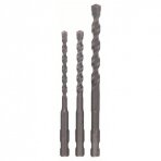 Grąžtų komplektas betonui, 5-8 mm, SDS-quick, 3 vnt., 2609256908