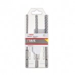 Grąžtų komplektas Bosch SDS plus-5X, 3 vnt., 6/8/10 mm, 2608833912