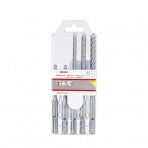 Grąžtų komplektas Bosch SDS plus-5X, 5 vnt., 5/6/6/8/10 mm, 2608833910