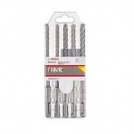 Grąžtų komplektas Bosch SDS plus-5X, 5 vnt., 6/6/8/8/10 mm, 2608833911