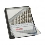 Grąžtų komplektas metalui Bosch HSS-G, 1.5-6.5 mm, 13 vnt., 2607010538