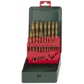 Grąžtų rinkinys metalui HSS-TIN 19 vnt., Metabo
