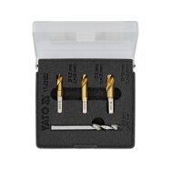Grąžtai kontaktiniams taškams nugręžti | HSS Cobalt | 4 vnt. (YT-28922)