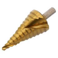 Grąžtas pakopinis spiralinis | HSS 4341 | Ø 6 - 38 mm (YT-44749)