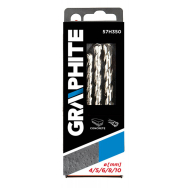 Grąžtų komplektas betonui, rinkinys 5 vnt., 4, 5, Grąžtų komplektas betonui, rinkinys 5 vnt., 4, 5,