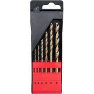 Grąžtų metalui rinkinys | Cobalt-HSS | 2-8 mm | 6 vnt. (YT-41602)