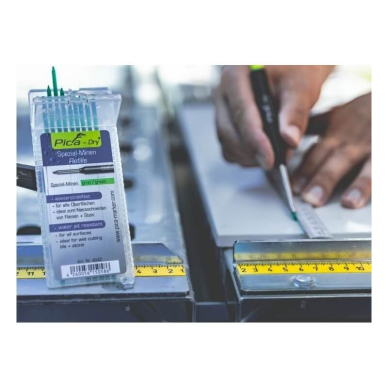 Grafitinės šerdys PICA 4042 žalios 2,8mm, 10vnt. 1 Grafitinės šerdys PICA 4042 žalios 2,8mm, 10vnt. 1