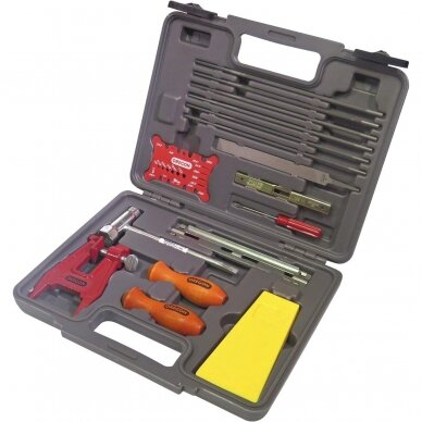 Grandininio pjūklo priežiūros rinkinys Oregon, 16 vnt. 1 Grandininio pjūklo priežiūros rinkinys Oregon, 16 vnt. 1