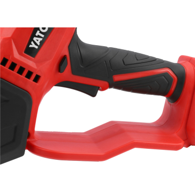 Grandininis pjūklas akumuliatorinis | 7′′ | 18V + 2AH + kroviklis (YT-828133) 4 Grandininis pjūklas akumuliatorinis | 7′′ | 18V + 2AH + kroviklis (YT-828133) 4