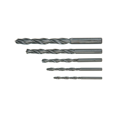 Grąžtai metalui HSS 4-10mm, kpl 5 vnt