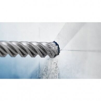 Grąžtas betonui Bosch SDS-max-8X, 24x400x520 mm, 2608900239 4 Grąžtas betonui Bosch SDS-max-8X, 24x400x520 mm, 2608900239 4