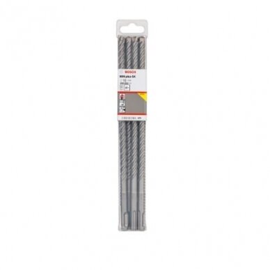 Grąžtas betonui Bosch SDS-plus-5X, 10x200x260 mm, 10 vnt. 2608833904 Grąžtas betonui Bosch SDS-plus-5X, 10x200x260 mm, 10 vnt. 2608833904