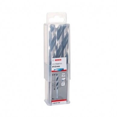 Grąžtas metalui Bosch PointTeQ, 12x101x151 mm, 5 vnt., 2608577288 1 Grąžtas metalui Bosch PointTeQ, 12x101x151 mm, 5 vnt., 2608577288 1