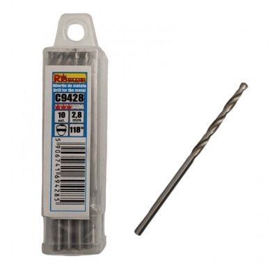 Grąžtas metalui „Richmann“ 2,8 mm 1 Grąžtas metalui „Richmann“ 2,8 mm 1