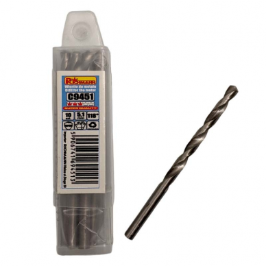 Grąžtas metalui „Richmann“ 5,1 mm 1 Grąžtas metalui „Richmann“ 5,1 mm 1