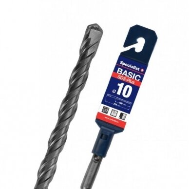 Grąžtas SDS+ BASIC 10 x 150/210 mm Grąžtas SDS+ BASIC 10 x 150/210 mm