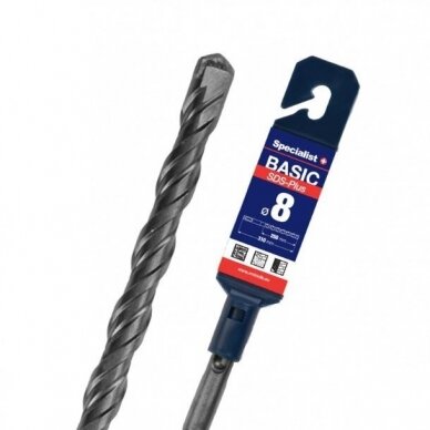 Grąžtas SDS+ BASIC 8 x 250/310 mm Grąžtas SDS+ BASIC 8 x 250/310 mm