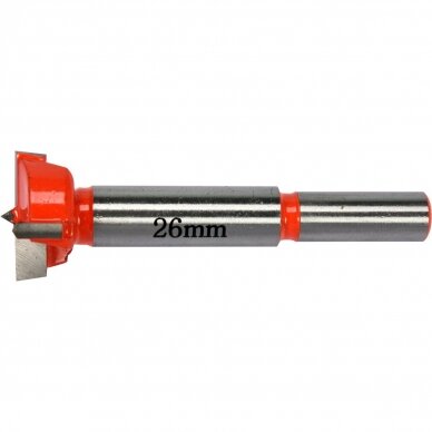 Grąžtas/freza medžiui | 26 mm (YT-33010) 1 Grąžtas/freza medžiui | 26 mm (YT-33010) 1