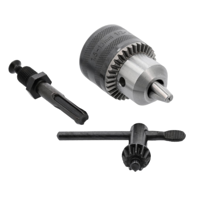 Grąžto griebtuvas su raktu ir SDS adapteriu | 1,5-13 mm | 1/2"-20UNF (YT-820302)