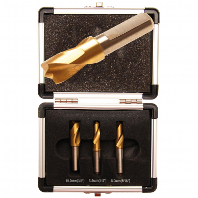 Grąžtai kontaktiniams taškams nugręžti BGS-technic 5081, 3 vnt. 2 Grąžtai kontaktiniams taškams nugręžti BGS-technic 5081, 3 vnt. 2