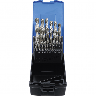 Grąžtų komplektas BGS-technic 2021, Ø 1-13 mm, 25 vnt. Grąžtų komplektas BGS-technic 2021, Ø 1-13 mm, 25 vnt.