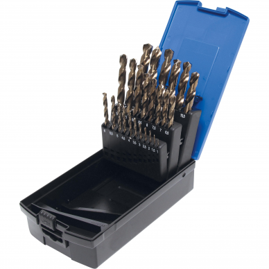 Grąžtų komplektas BGS-technic 116, 1 - 13 mm, 26 vnt. Grąžtų komplektas BGS-technic 116, 1 - 13 mm, 26 vnt.