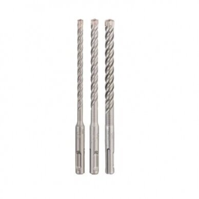 Grąžtų komplektas Bosch SDS plus-5X, 3 vnt., 6/8/10 mm, 2608833912 Grąžtų komplektas Bosch SDS plus-5X, 3 vnt., 6/8/10 mm, 2608833912
