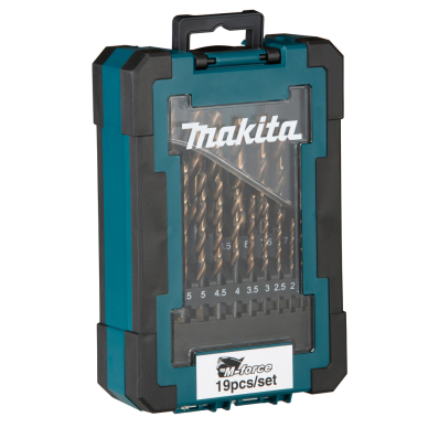 Grąžtų komplektas Makita D-67583, M-Force 19 vnt. (1-10mm) 3 Grąžtų komplektas Makita D-67583, M-Force 19 vnt. (1-10mm) 3