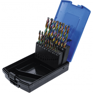 Grąžtų rinkinys BGS-technic 2014, 1-10 mm, 19 vnt. Grąžtų rinkinys BGS-technic 2014, 1-10 mm, 19 vnt.