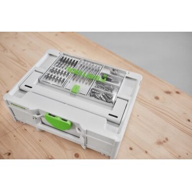 Grąžtų rinkinys kasetėje Festool BKS SYS3 D3-8 K CE/W (577395) 3 Grąžtų rinkinys kasetėje Festool BKS SYS3 D3-8 K CE/W (577395) 3