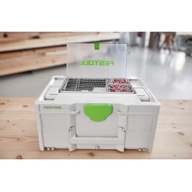 Grąžtų rinkinys kasetėje Festool BKS SYS3 D5-12 SDS (577398) 2 Grąžtų rinkinys kasetėje Festool BKS SYS3 D5-12 SDS (577398) 2