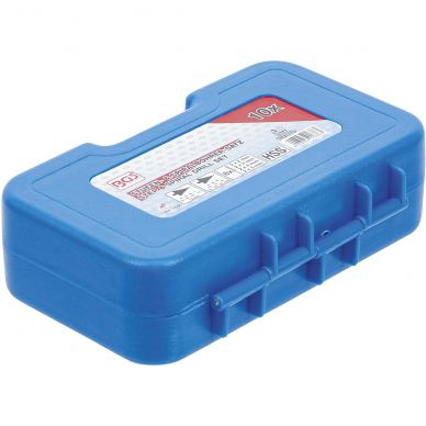 Pakopinių grąžtų ir grąžtų metalui komplektas BGS-technic 1686, 10 vnt. 3 Pakopinių grąžtų ir grąžtų metalui komplektas BGS-technic 1686, 10 vnt. 3