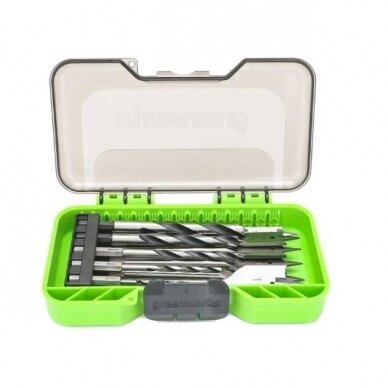 GRĄŽTŲ RINKINYS MEDŽIUI Greenworks APT-11WDS-GW, 11 vnt. GRĄŽTŲ RINKINYS MEDŽIUI Greenworks APT-11WDS-GW, 11 vnt.