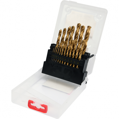 Grąžtų rinkinys Yato YT-44675, 1 - 10 mm, 19 vnt. Grąžtų rinkinys Yato YT-44675, 1 - 10 mm, 19 vnt.