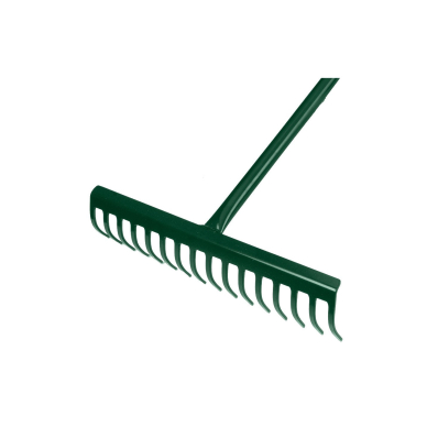 Grėblys 16 noragų, gumuota metalinė ergonomiška rankena 5
