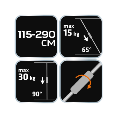Greita atrama 115-290 cm 7 Greita atrama 115-290 cm 7
