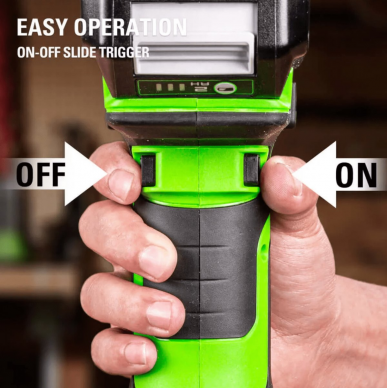 Akumuliatorinė freza Greenworks G24SS, 24 V, (tik įrankis) 1 Akumuliatorinė freza Greenworks G24SS, 24 V, (tik įrankis) 1