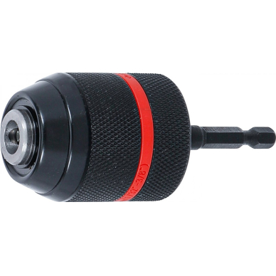 Greito užspaudimo griebtuvas | metalinė versija | 6,3 mm (1/4") antgalis x 20 UNF | 0,8–10 mm (74469)