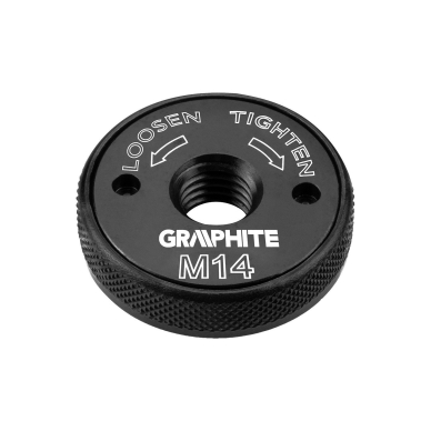 Greito veikimo veržlė kampiniam šlifuokliui M 14 Greito veikimo veržlė kampiniam šlifuokliui M 14