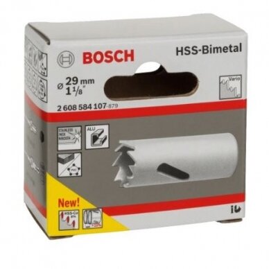Gręžimo karūna Bosch HSS-Bimet, 29mm, 2608584107 1 Gręžimo karūna Bosch HSS-Bimet, 29mm, 2608584107 1