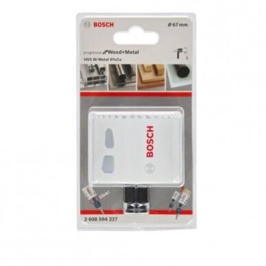 Gręžimo karūna Bosch Progressor for Wood and Metal, 67mm, 2608594227 1 Gręžimo karūna Bosch Progressor for Wood and Metal, 67mm, 2608594227 1